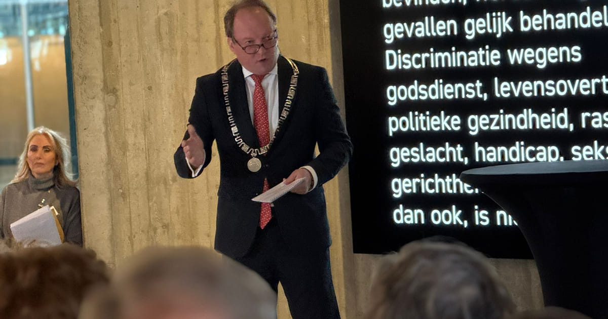 Van der Loo in nieuwjaarstoespraak: ‘Almere is niet af, en dat is onze kracht’