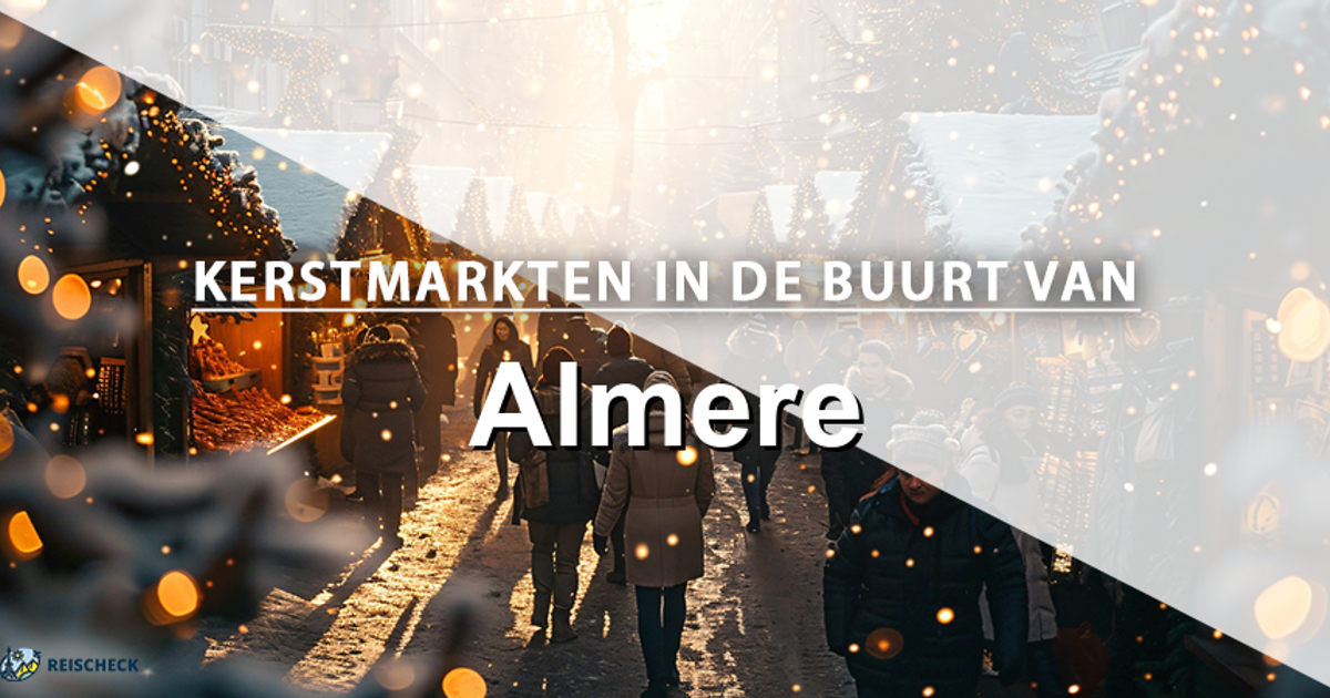 Geen kerstmarkt in het centrum? Hier vind je wél kerstsfeer in en rond Almere