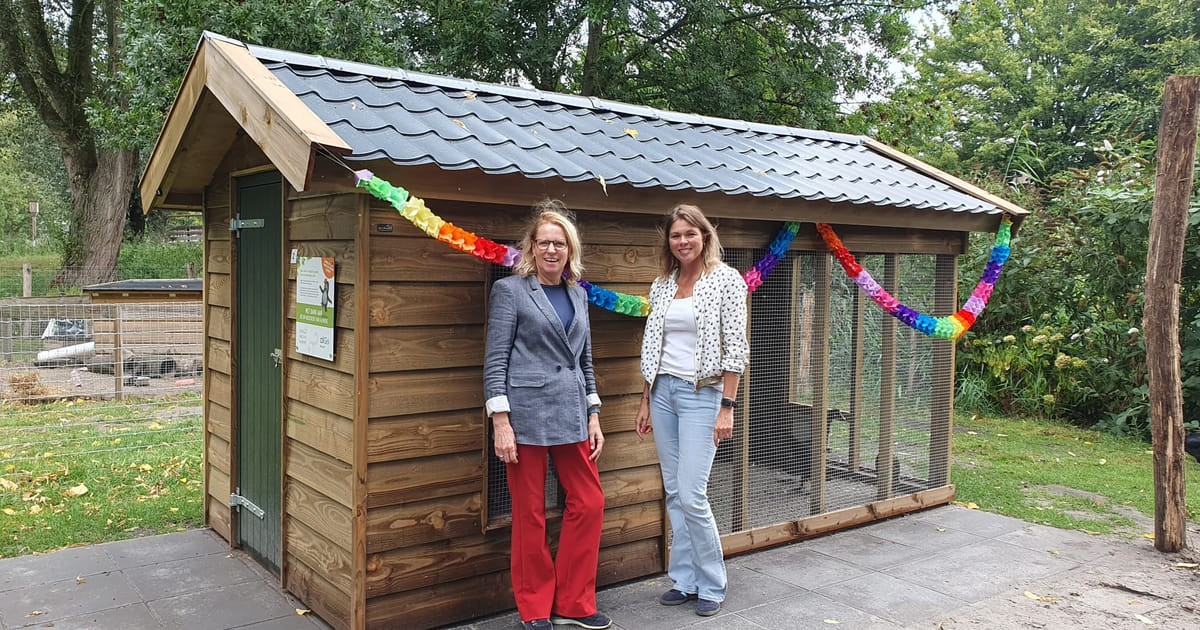 Nieuw verblijf bij kinderboerderij Den Uylpark zorgt voor blij gekwaak