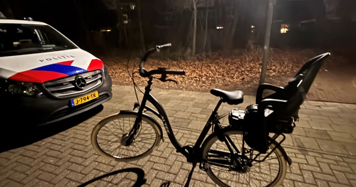 Fietsendief op heterdaad gepakt in Almere Haven