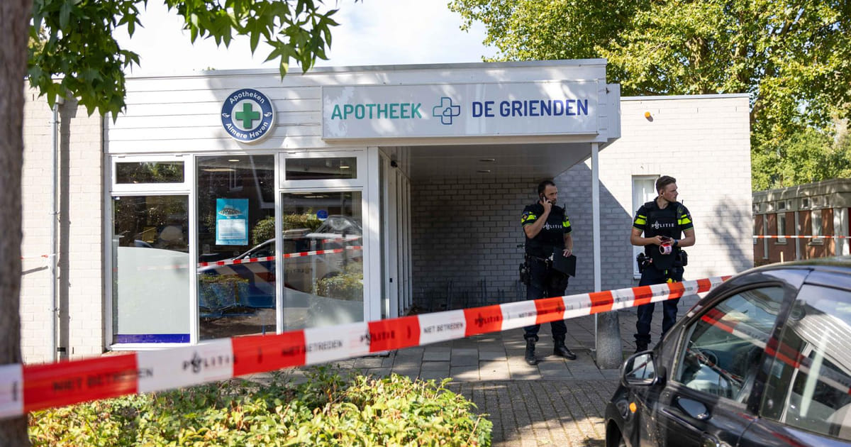 Apotheek in Almere Haven bestolen