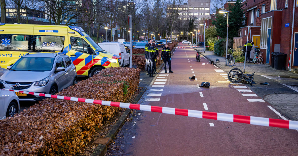 Ernstig gewonde bij aanrijding op kruising in Stad