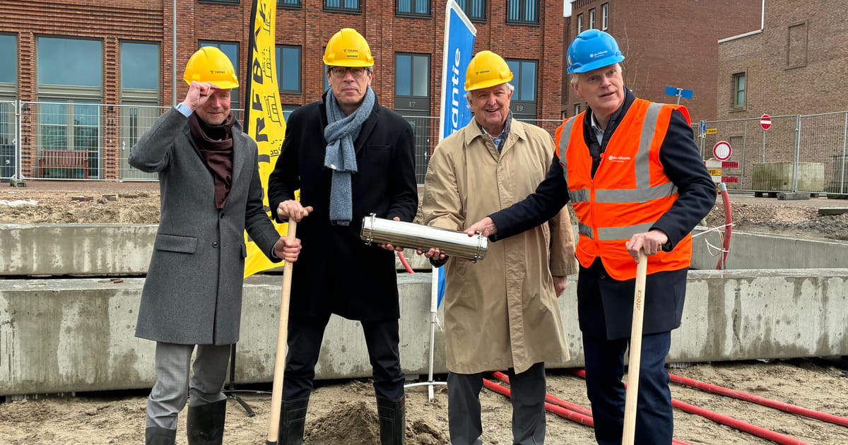 Bouw 49 sociale huurappartementen in Almere Poort gestart