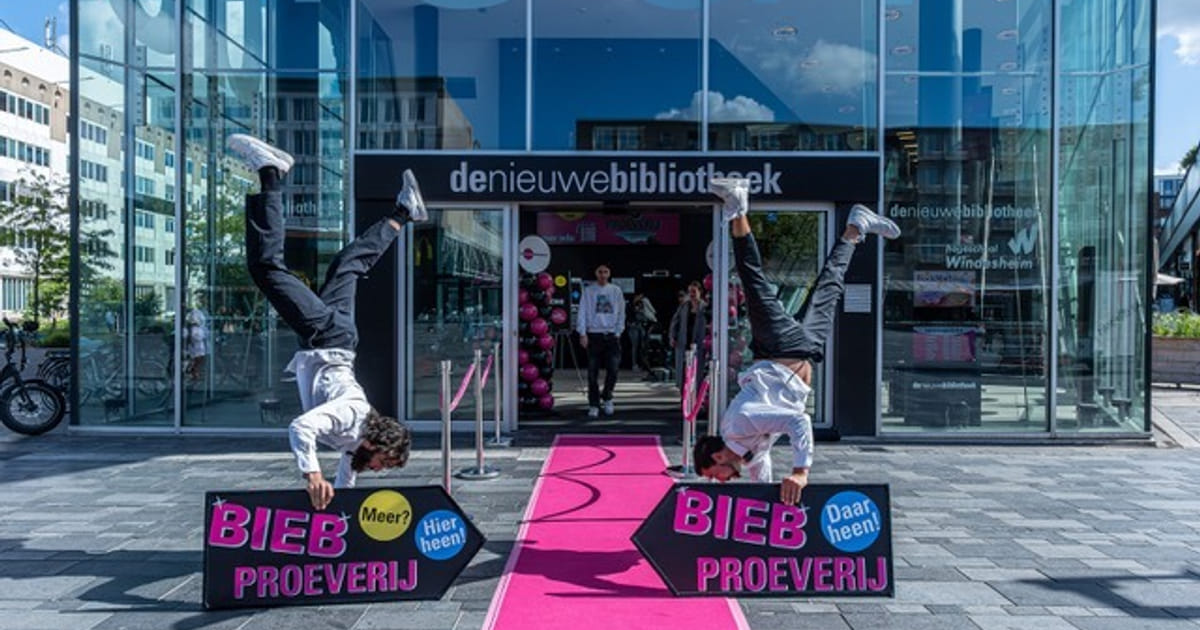 Biebproeverij laat veelzijdige toekomst van De Nieuwe Bibliotheek zien in Almere Stad