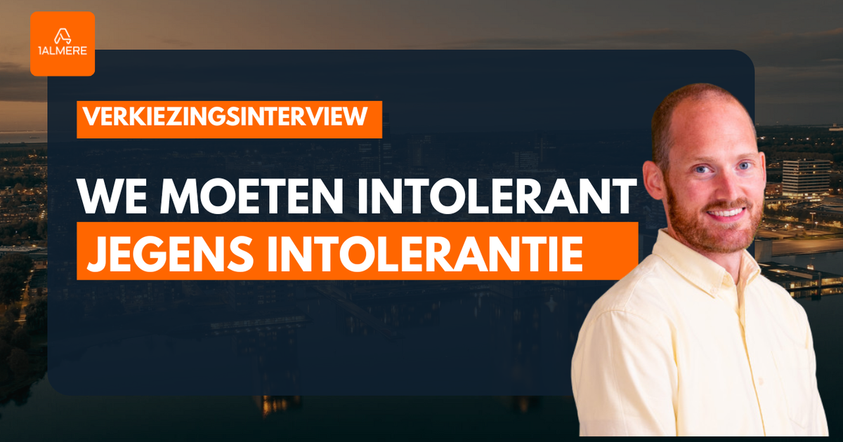Rens de Boer (Volt): ‘We moeten intolerant zijn jegens intolerantie’