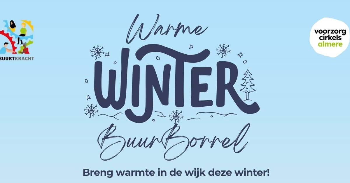 Buurtbewoners in Almere krijgen gratis pakket voor feestelijke BuurtBorrel