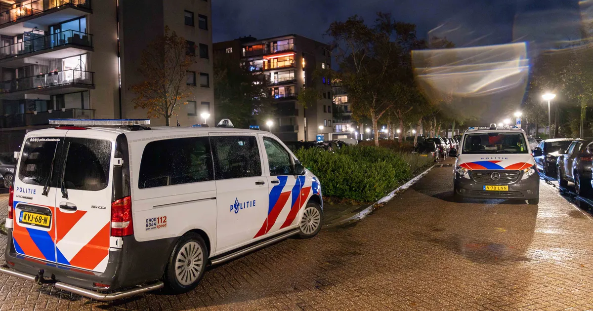 Update: Gewonde bij vermoedelijk schietincident Kapitein de Langestraat Almere