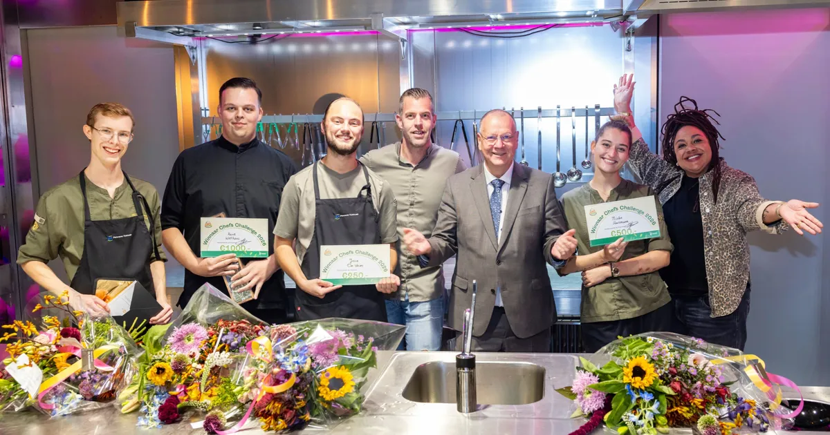 ROC-student Kevin uit Almere wint kookwedstrijd met Flevolandse streekproducten