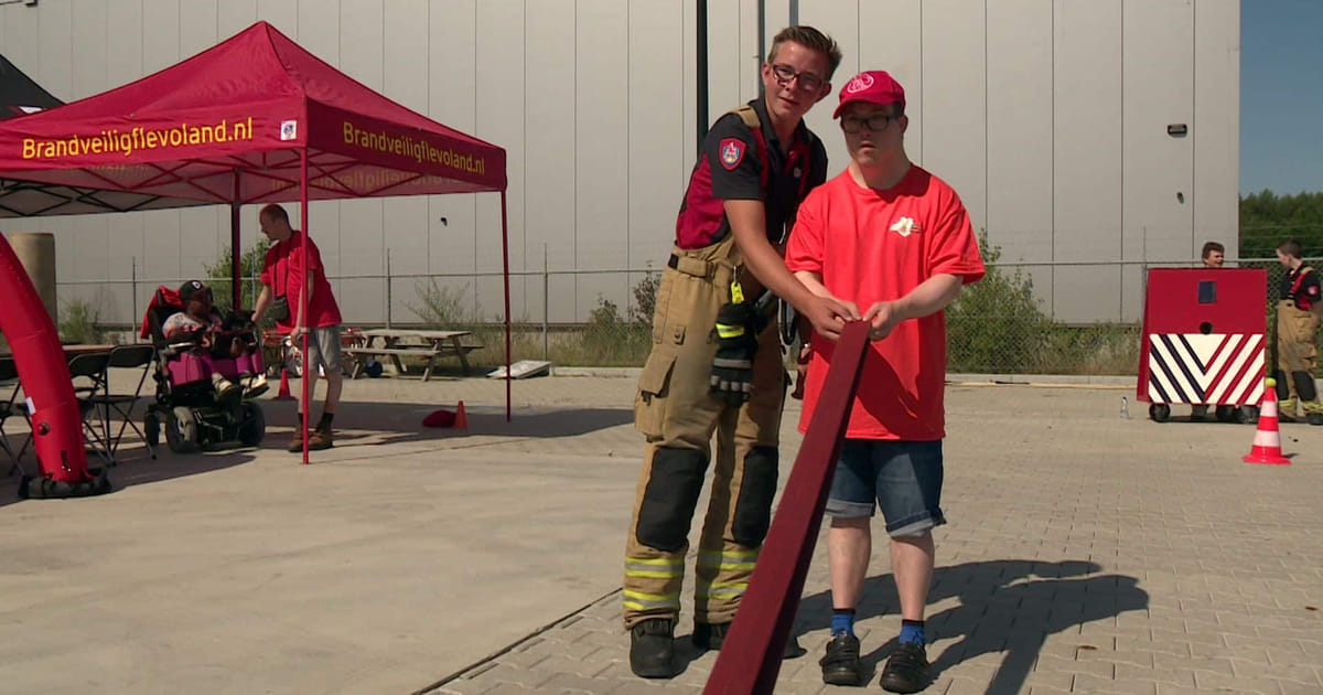 Almeerse brandweerkazerne organiseert dag voor kinderen met handicap
