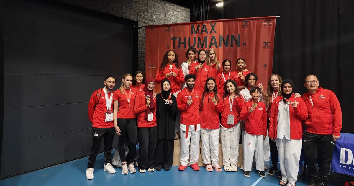 Taekwondo Almere uitgeroepen tot beste team tijdens jubileumtoernooi in Noord-Brabant