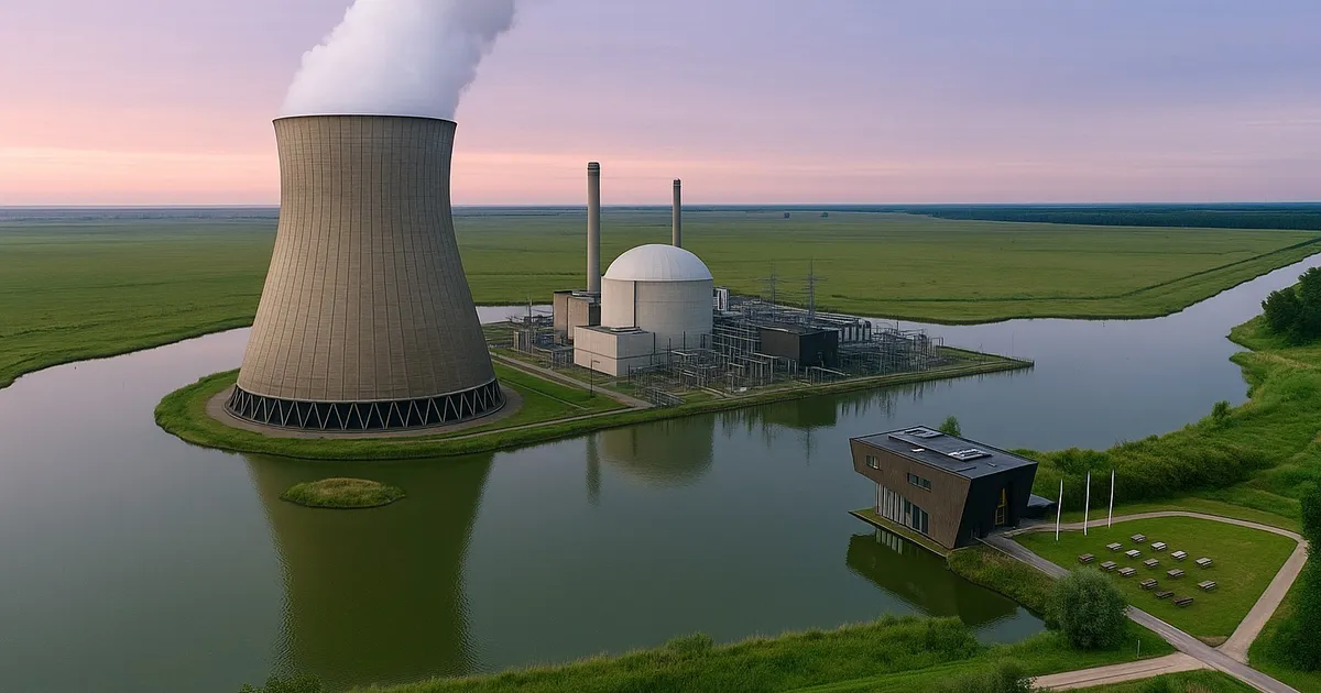 JOVD wil kerncentrale in Oostvaardersplassen: 'Hier heb je veel gekoeld water'