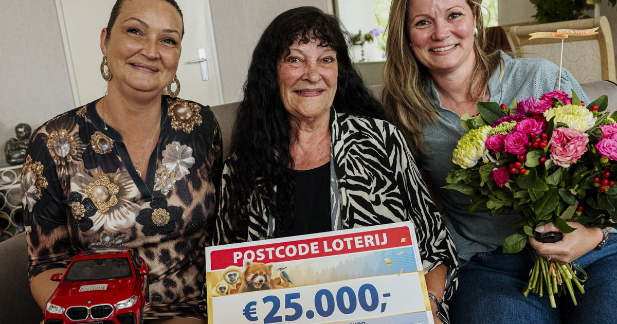 Janny uit Almere Buiten wint 25.000 euro en een nieuwe auto
