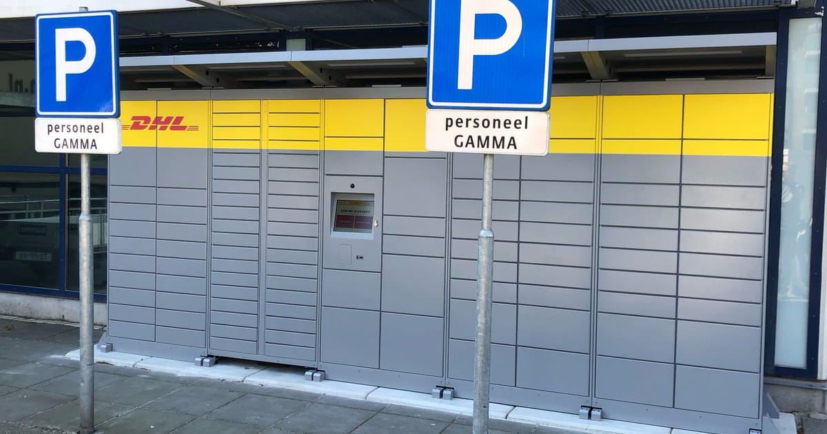 Steeds meer DHL pakketautomaten in Almere, gebruik meer dan verdubbeld