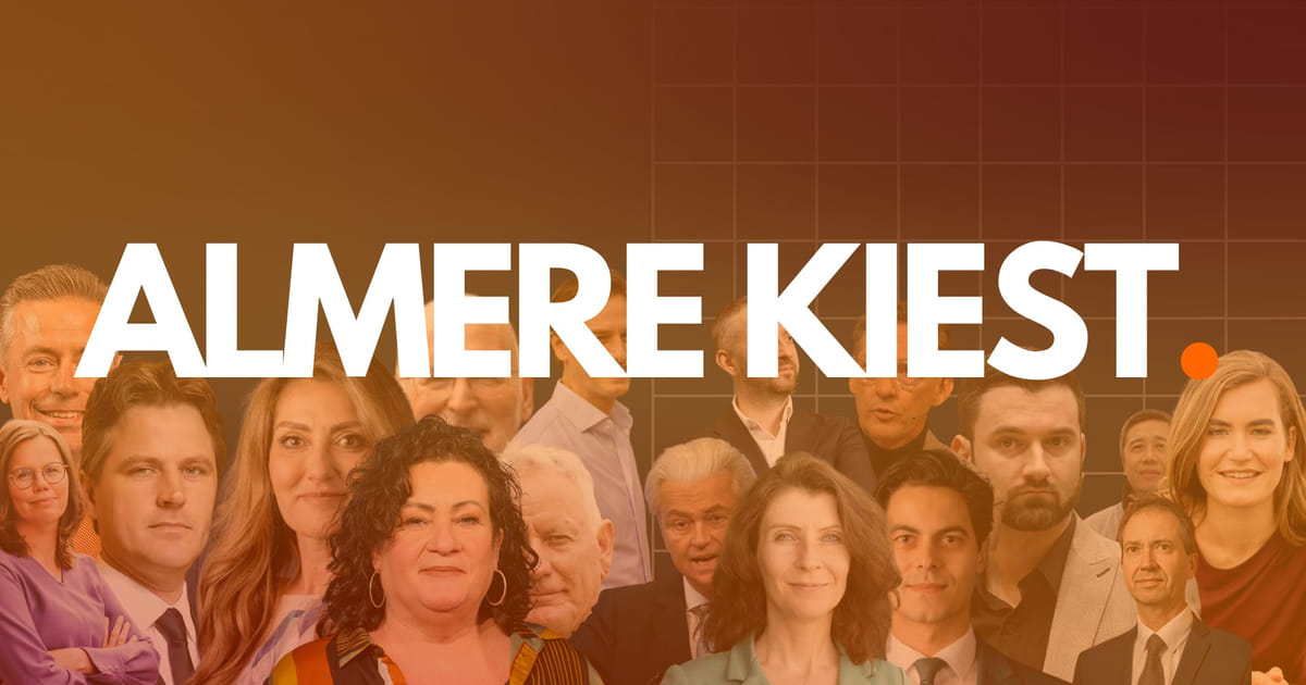 Zo stemt Almere: volg de verkiezingsdaglive bij 1Almere