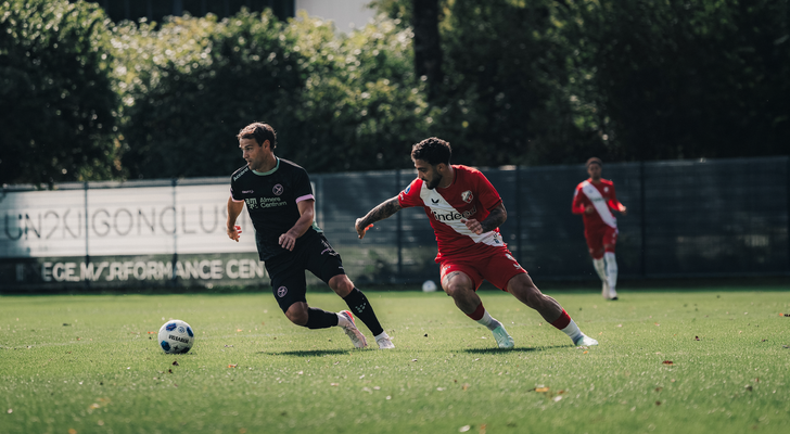 Almere City FC wint met overtuigende cijfers van FC Utrecht | 0-4