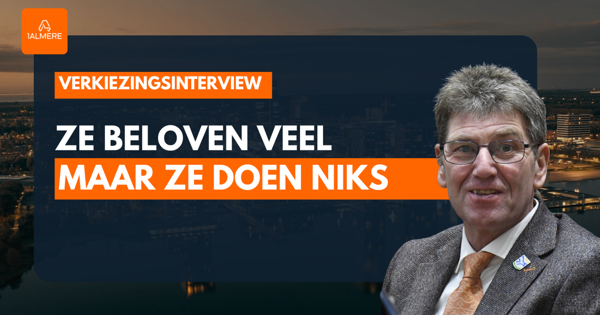 PVV-Kamerlid Willem Boutkan: 'Ze beloven veel, maar ze doen niks'