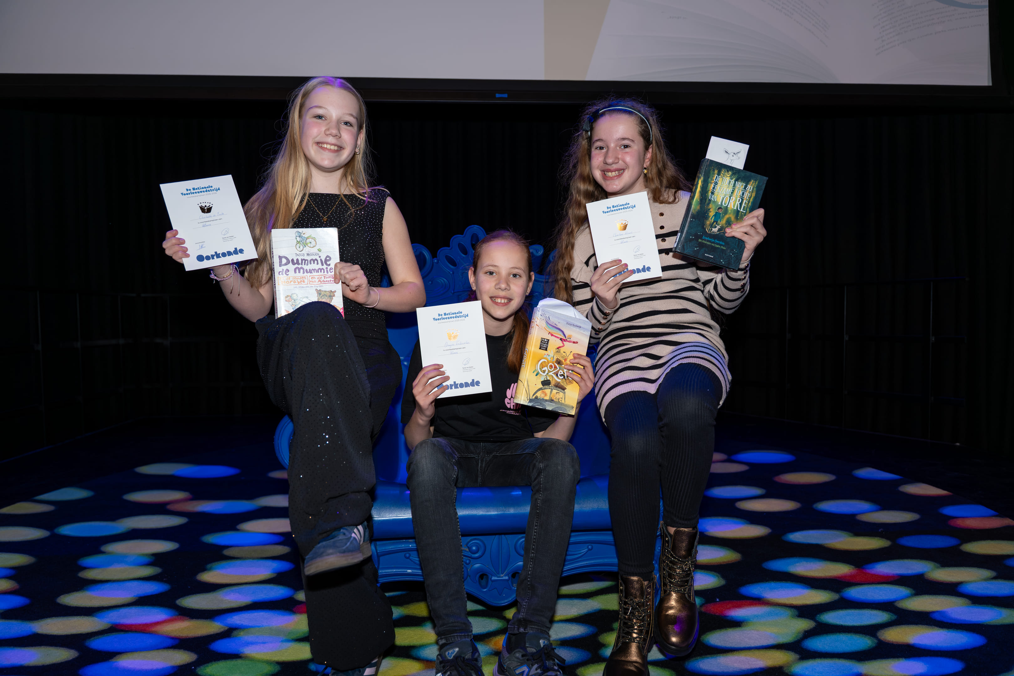 Elf kinderen, één podium: dit zijn de beste voorlezers van Almere