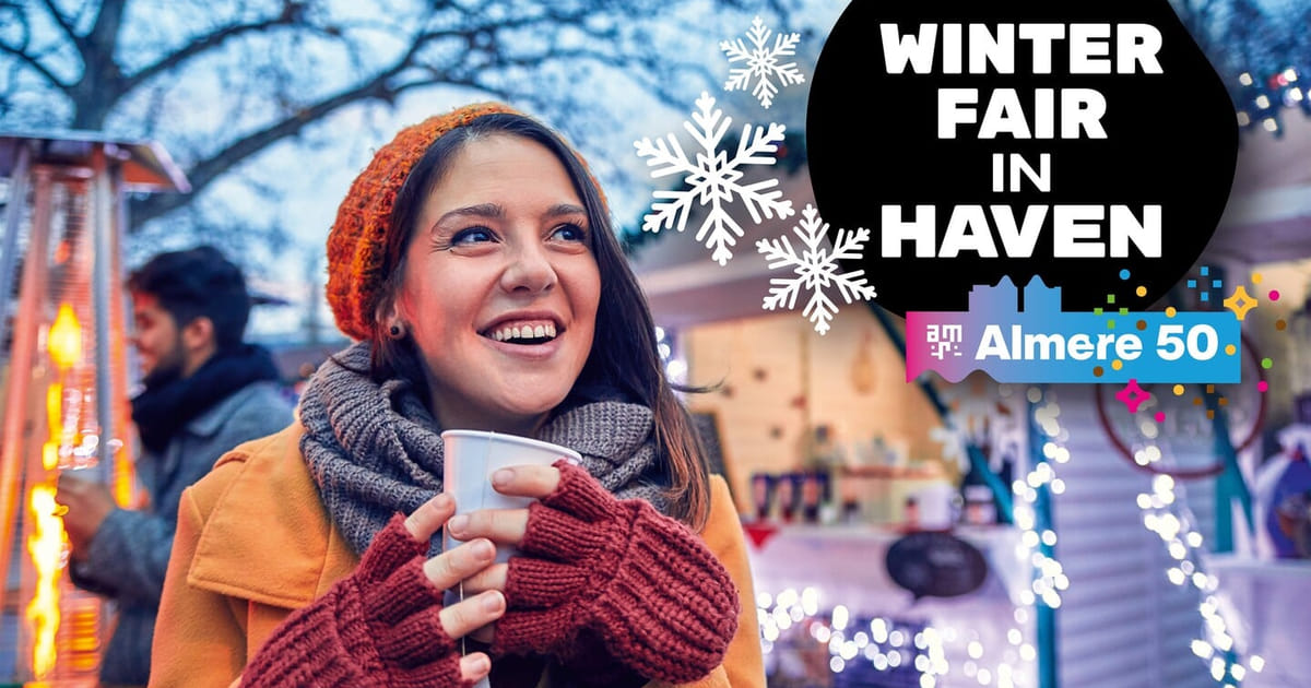 Winterfair in Almere Haven trapt jubileumjaar af met lichtjes en livemuziek